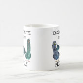 Mug Pigeon Distrait Par Oiseau Amoureux (Centre)