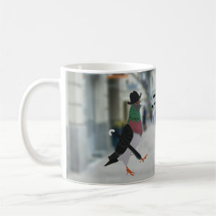 Mug Pigeon en ville drôle