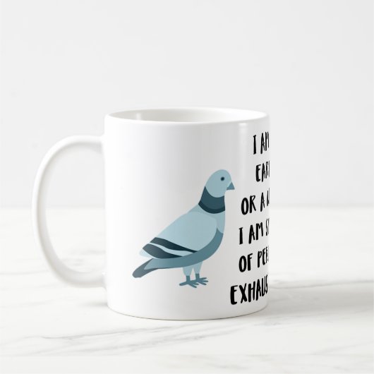 Mug Pigeon épuisé (Gauche)
