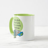 Mug Pigeon épuisé (Devant gauche)