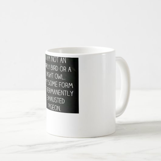Mug pigeon muth (Devant droit)