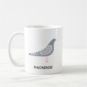 Mug Pigeon Personnalisé (Gauche)