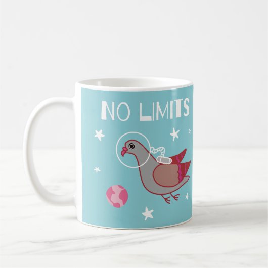 Mug Pigeon spatial (Gauche)