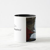Mug Pigeon trompette anglais blanc (Centre)