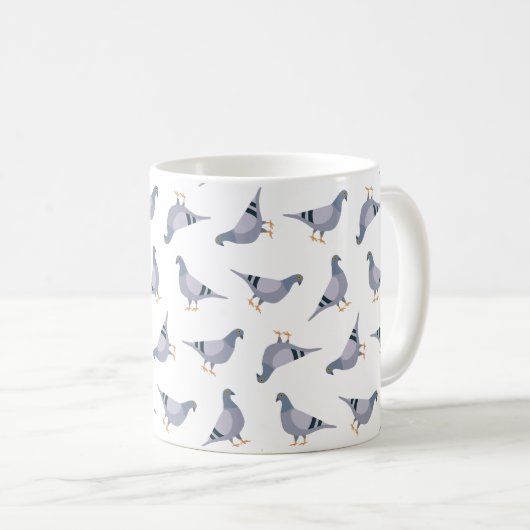 Mug Pigeons (Devant droit)