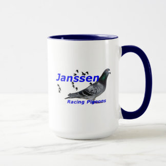 Mug Pigeons d'emballage collectables de Janssen de