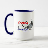 Mug Pigeons d'emballage collectables de Janssen de (Gauche)