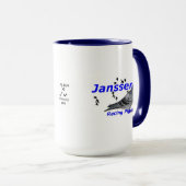 Mug Pigeons d'emballage collectables de Janssen de (Devant droit)