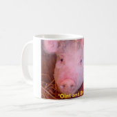 Mug piggies3, "Oint et boisson " (Devant gauche)