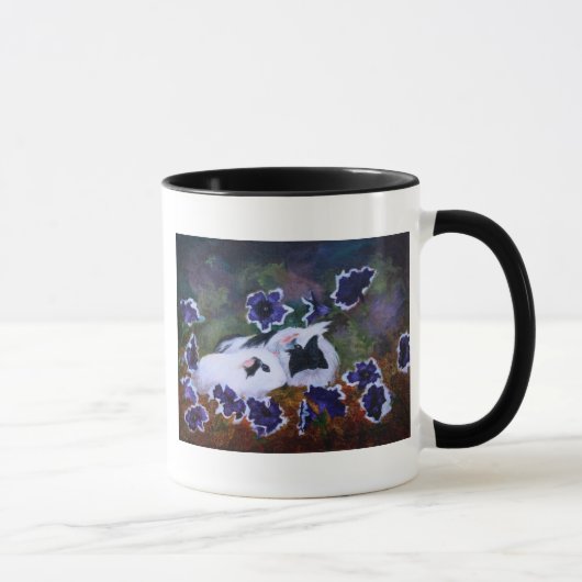 Mug Piggies dans le jardin (Droite)