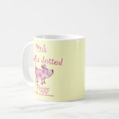 Mug Piggy Pot Rose (Devant gauche)