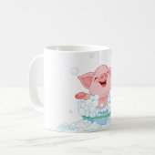Mug Piglet Prendre Un Bain De Musique (Devant gauche)
