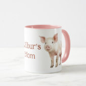 Mug Piglet Watercolor (Devant droit)