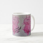 Mug Pigot rose (Devant droit)