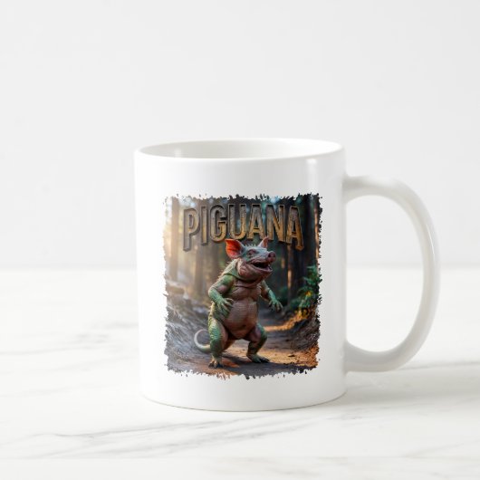 Mug Piguana Photographie Combo Créature Drôle (Droite)