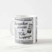 Mug Piimää de Huttulan - huumorimuki de sananmuunnos (Devant gauche)