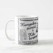 Mug Piimää de Huttulan - huumorimuki de sananmuunnos (Gauche)
