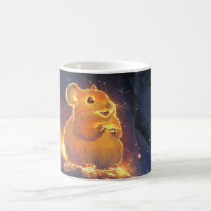 Mug pika est représenté avec une fourrure orange