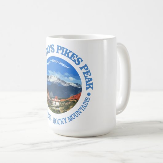 Mug Pikes Peak (Devant droit)
