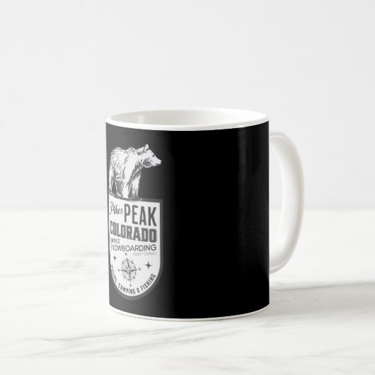 Mug Pikes Peak Colorado (Devant droit)