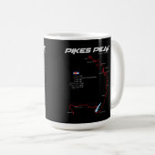 Mug Pikes Peak Colorado USA Route 01 (Devant droit)