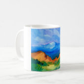 Mug Pikes Peak et Jardin des Dieux en couleur vive (Devant gauche)