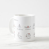 Mug pilates (Devant gauche)