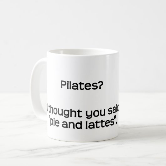 Mug Pilates ? (Devant gauche)