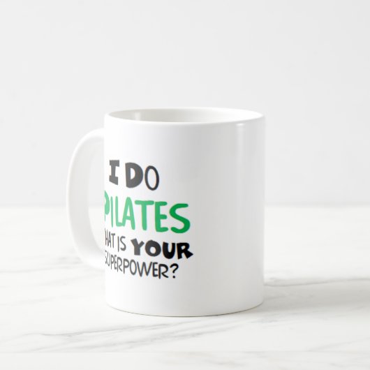 Mug pilates (Devant gauche)