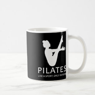 Mug Pilates comme un sport seulement plus drôle Contrô