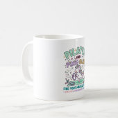 Mug Pilates de licorne et poussière de pixie typograph (Devant gauche)
