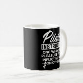 Mug Pilates Instructor Definition Exercice Conforme (Devant droit)