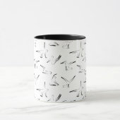 Mug Pilates pose motif (Centre)