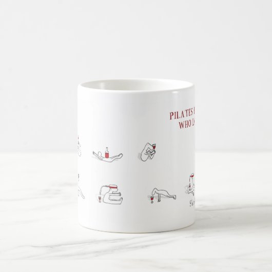 Mug Pilates pour les personnes qui aiment la planète (Centre)