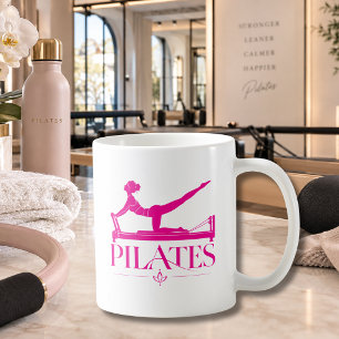 Mug Pilates Reformer Rose Chaud