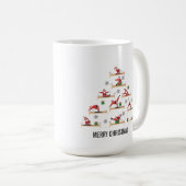 Mug Pilates Santa Reformer Noël (Devant droit)