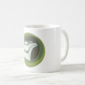 Mug Pile d'argent en espèces verts (Devant droit)