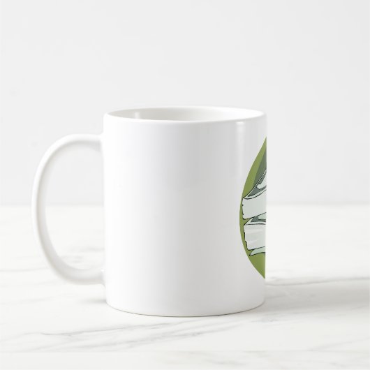 Mug Pile d'argent en espèces verts (Gauche)