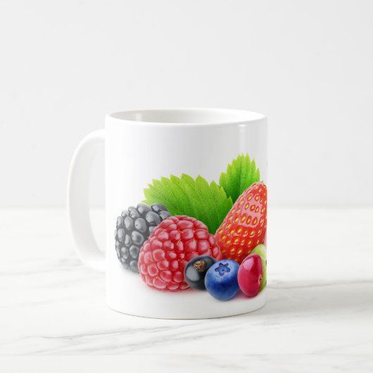 Mug Pile de baies fraîches (Devant gauche)