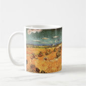 Mug Pile de blé avec faucheuse par Vincent van Gogh (Gauche)