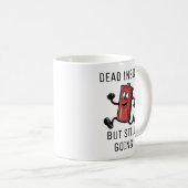 Mug Pile de course amusante (Devant droit)