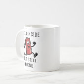 Mug Pile de course amusante (Devant gauche)