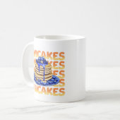 Mug Pile de fraises et bleuets de crêpes (Devant gauche)