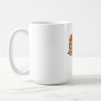 Mug Pile de pancakes mignons Kawaii avec sirop et baie