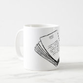 Mug Pile De Papier (Devant gauche)