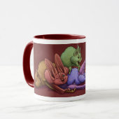 Mug Pile des chiots affamés (Devant gauche)