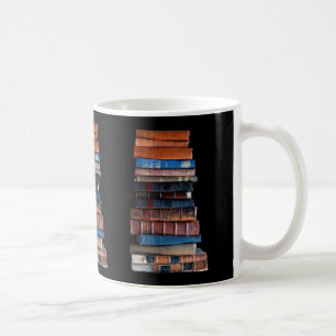 Mug Pile vintage de vieux livres
