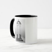 Mug Pile voltaïque faite pour Jacques Alexandre (Devant gauche)