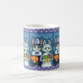 MUG PILGRIM RABBITS, GRÂCE À LA RÉCOLTE DE HARE, MORT (Centre)