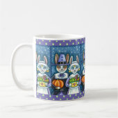 MUG PILGRIM RABBITS, GRÂCE À LA RÉCOLTE DE HARE, MORT (Gauche)